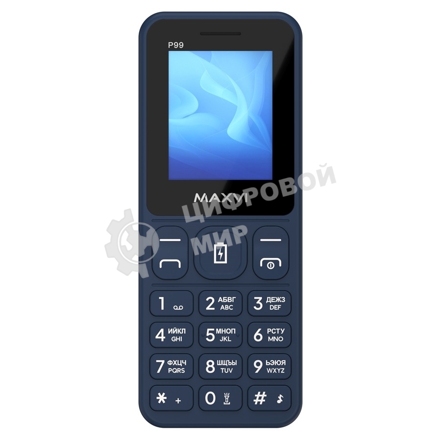 Мобильный телефон Maxvi P99 синий