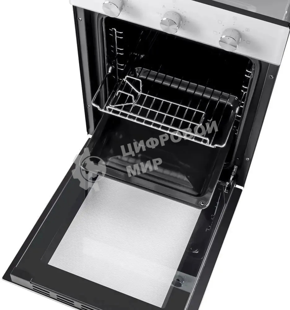 Духовой шкаф электрический встраиваемый HOMSair OEF451WH белый