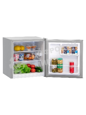 Холодильник NORD NR 506 S серебристый однокамерный 59 л, капельная система