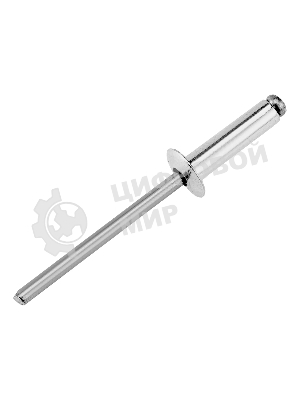 Заклепки алюминиевые Denzel, 5/32