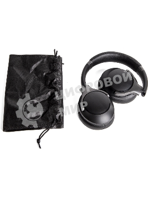 Беспроводные/проводные наушники IBOMB G1 черный, полноразмерные, Bluetooth + проводной, складная конструкция, до 20 ч