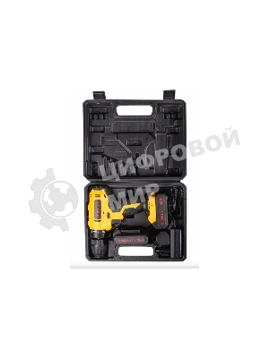 Дрель-шуруповерт Eurolux ДА-16/2Li, 16 В, 1.5 Ач, 30 Нм, щеточный