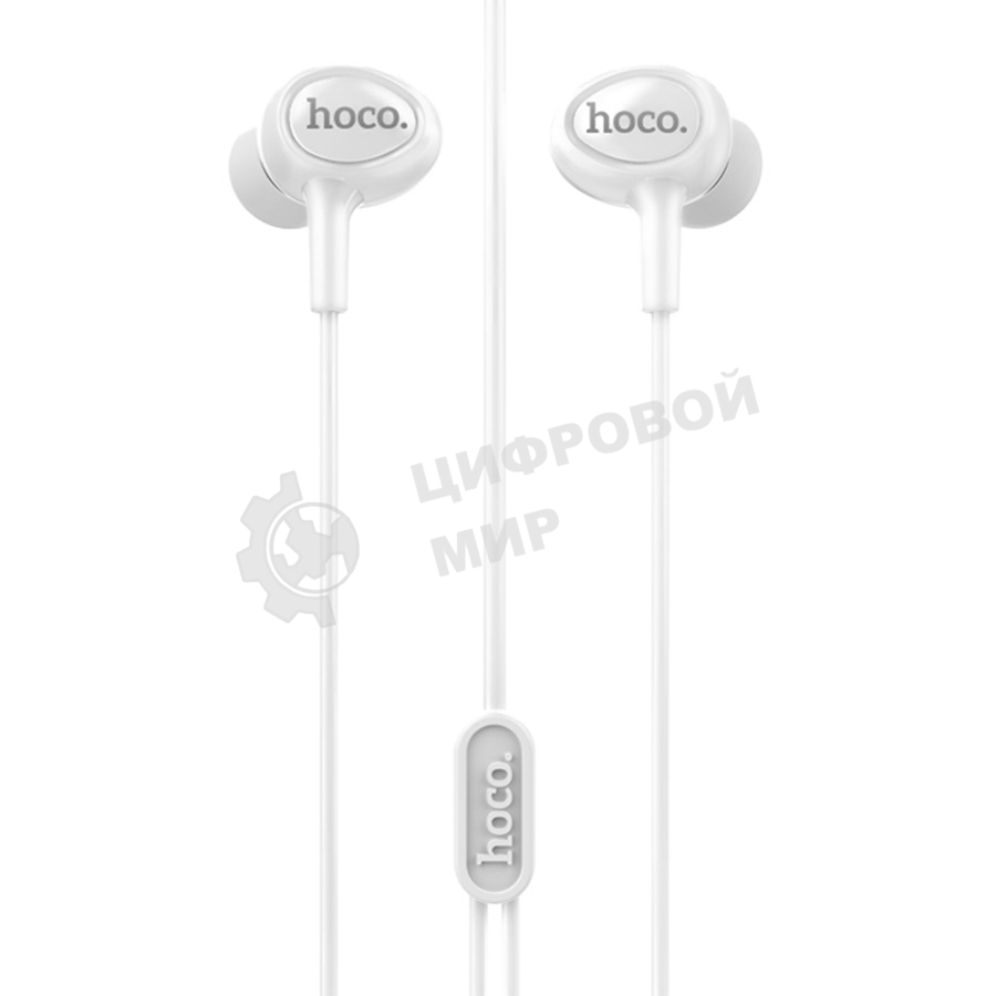 Наушники проводные Hoco M3 белый