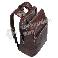 Рюкзак для ноутбука Piquadro Blue Square CA3214B2/MO коричневый натур.кожа