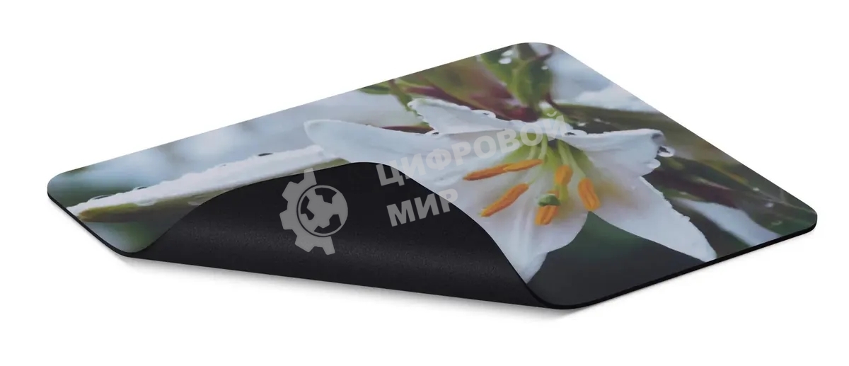 Коврик для мыши Buro BU-M20041 рисунок/лилия