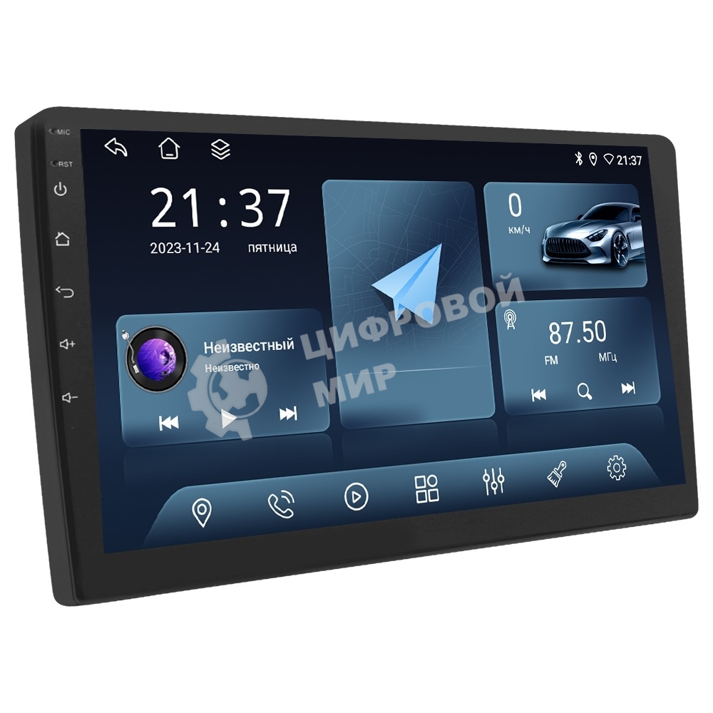 Автомагнитола ACV AD-9001 DSP, 2 DIN, 9