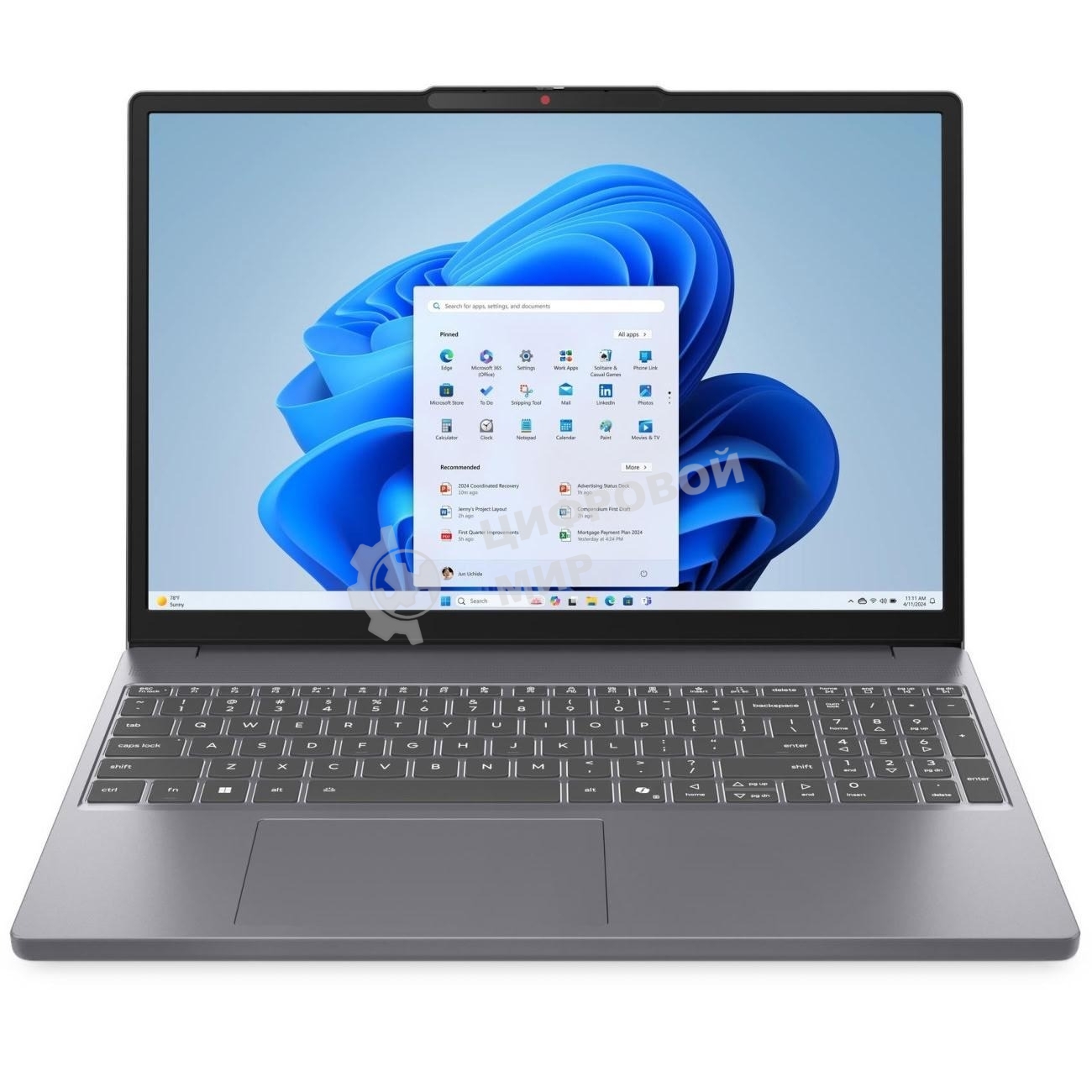 Ноутбук Lenovo IdeaPad Slim 3 15IRH10/15.3