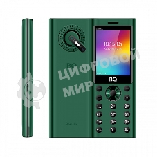 Мобильный телефон BQ 2458 Barrel L зеленый/черный