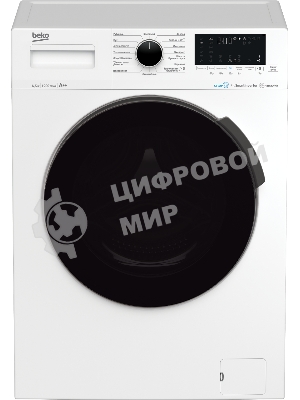 Стиральная машина Beko WSPE6H616W белый, загрузка фронтальная 6,5 кг, 1200 об/мин., класс: А