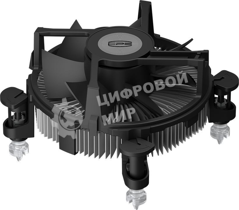 Устройство охлаждения (кулер) PcCooler R94-V2 Soc-1700/1851 4-pin Al 65W 158gr Ret (R94V2-XXNIXX-GL)