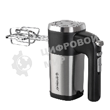 Миксер ручной Endever Sigma-08 черный/стальной, 500 Вт, 2 насадки, 5 скоростей