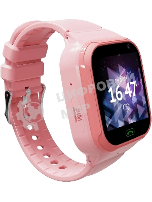 Смарт-часы AIMOTO Omega 4G с видеозвонком розовый 9250102