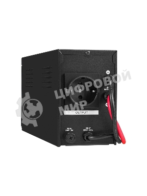 Источник бесперебойного питания (инвертор, синус, для котла) ExeGate SineTower SZ-600.LCD.AVR.1SH <600VA/360W, чистый синусоида, LCD дисплей, AVR, 1*Schuko, линейно-интерактивный, внешняя батарея 12В до 200Ач, Black>