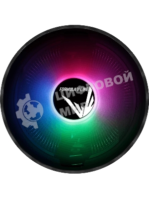 Устройство охлаждения(кулер) Formula AC Air Frost Plus RGb Soc-AM5/AM4/1200/1700/1851 черный 3-pin 24dB Al 110W 360gr Ret (AIR FROST PLUS FRGb 3P)