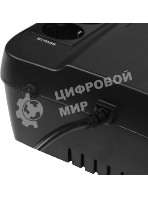 Источник бесперебойного питания Powercom SPD-1000U 550Вт 1000ВА черный