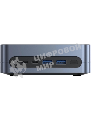 Мини ПК Chuwi LarkBox S i3 1220P (1.5) 16Gb SSD 512Gb UHDG Win 11Pro GbitEth WiFi BT 90W серый/черный