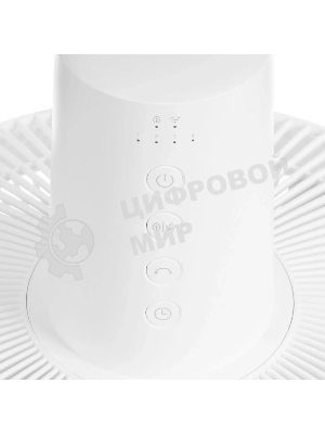 Вентилятор Xiaomi Mi Smart Standing Fan 2 белый, напольный, 15 Вт, 100 скоростей, 35.5 см