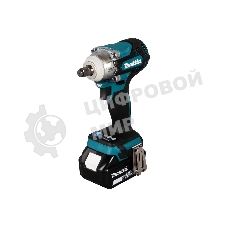 Гайковерт Makita DTW300RTJ аккум. патрон:квад.1/2