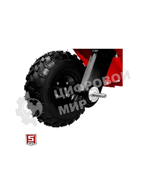 Мотоблок ЗУБР МТУ-350 бензиновый усиленный 212 см3