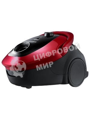 Пылесос Samsung VC20M253AWR красный, 460/2000 Вт, уборка сухая, пылесборник мешок 2.5 л