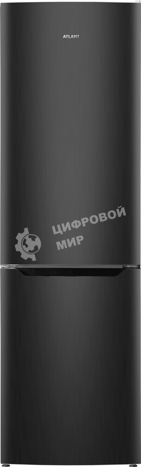 Холодильник Atlant XM 6624-159 черный двухкамерный 228/119л морозилка снизу