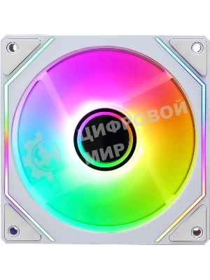 Вентилятор для корпуса Aerocool/Formula Floe 12WH ARPW ARGb белый, 120 мм, 1500 об/мин, 26.8 дБ, 4 pin