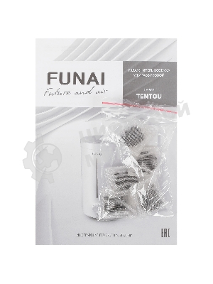 Увлажнитель воздуха FUNAI TENTOU USH-TTM7201WC белый, 30 м², 5 л, гигростат