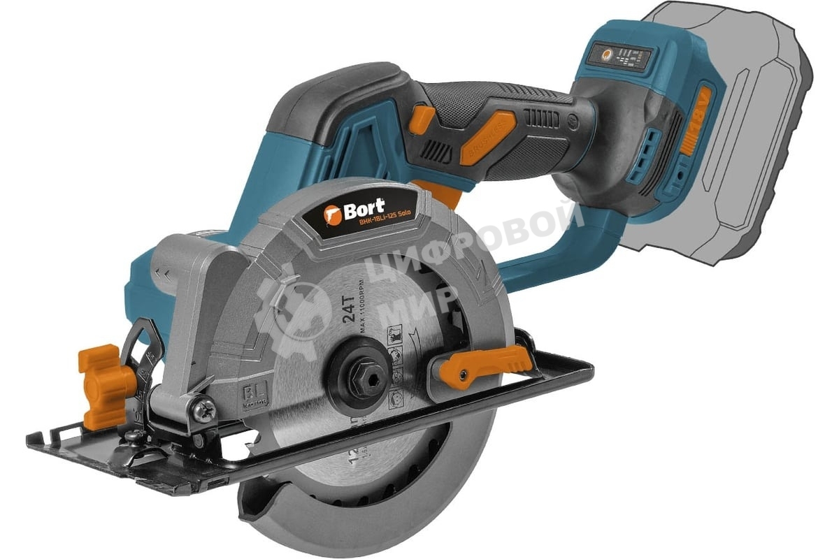 Пила циркулярная аккумуляторная Bort BHK-18Li-125 Solo (без АКБ и ЗУ)
