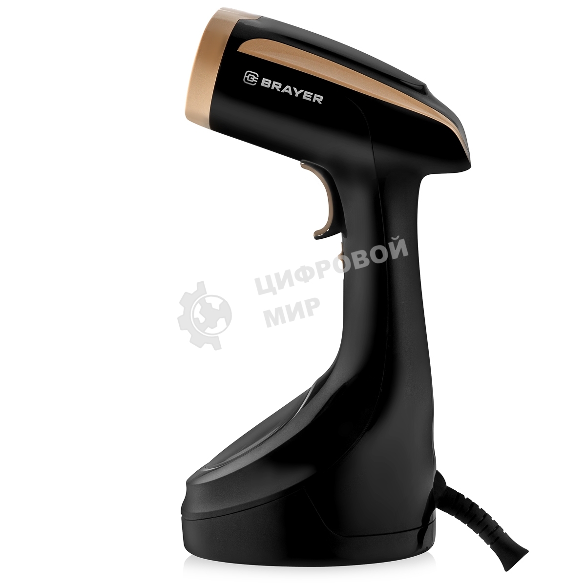 Отпариватель Brayer BR4125 черный, 1700 Вт, 25 г/мин, 280 мл