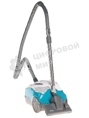 Пылесос Thomas AQUA-BOX Perfect Air Allergy Pure белый/синий, 325/1700 Вт, уборка сухая/сбор жидкости, пылесборник контейнер 2.6 л
