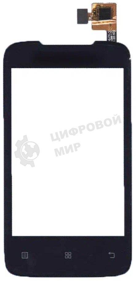 Сенсорное стекло (тачскрин) для Lenovo A269i, черное