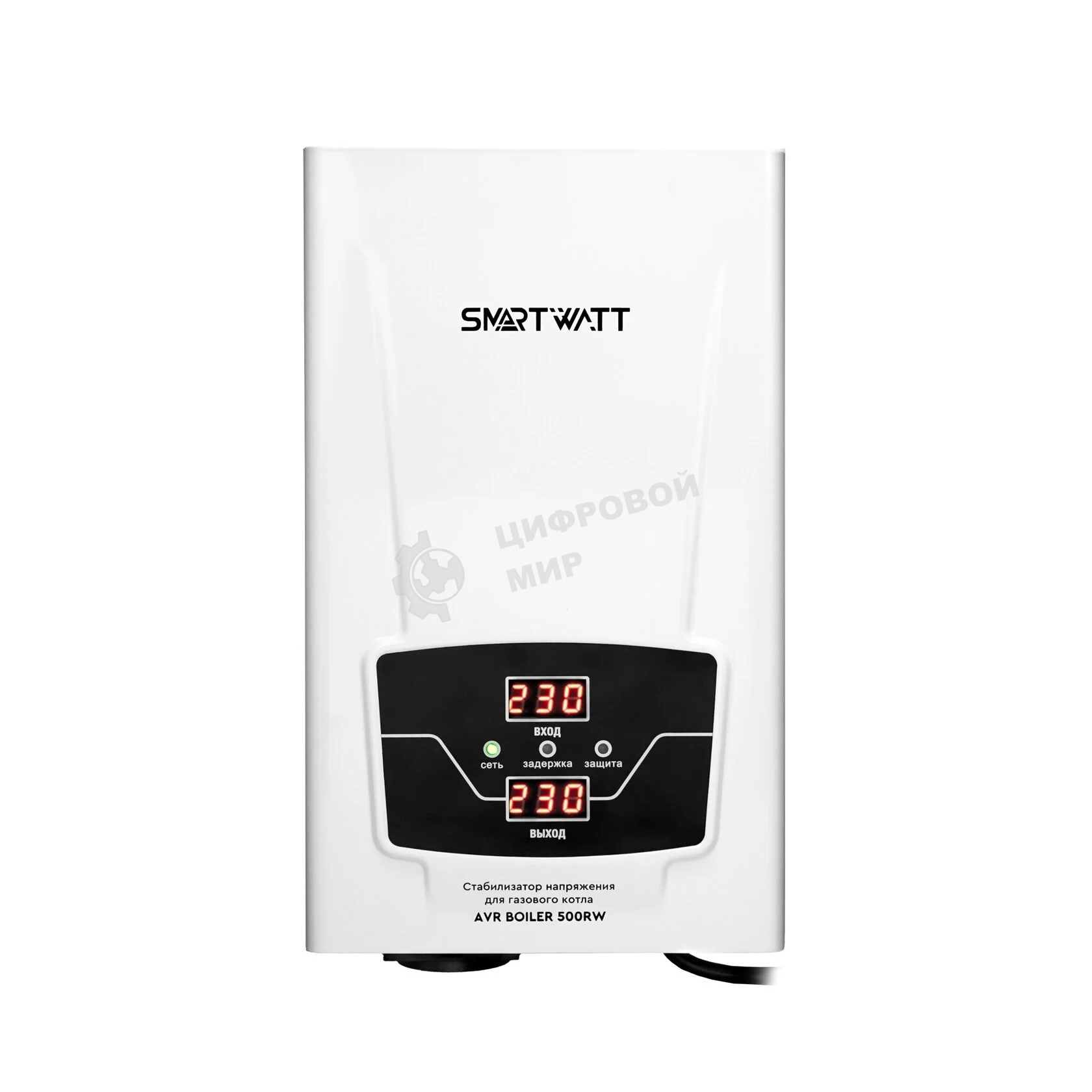 Стабилизатор напряжения для газового котла SMARTWATT AVR BOILER 500RW (140W - 260W, 500VA, 0.5 кВт, 50 Гц, розеток - 1,