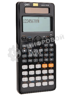 Калькулятор научный Deli ED82ES черный 10+2-разр.