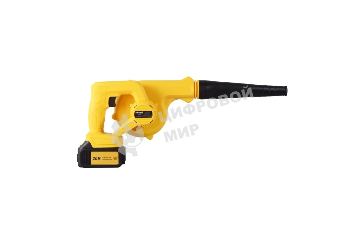 Воздуходувка аккумуляторная Huter CB-20/2Li EA+ (в комплекте с 2 АКБ и зу)