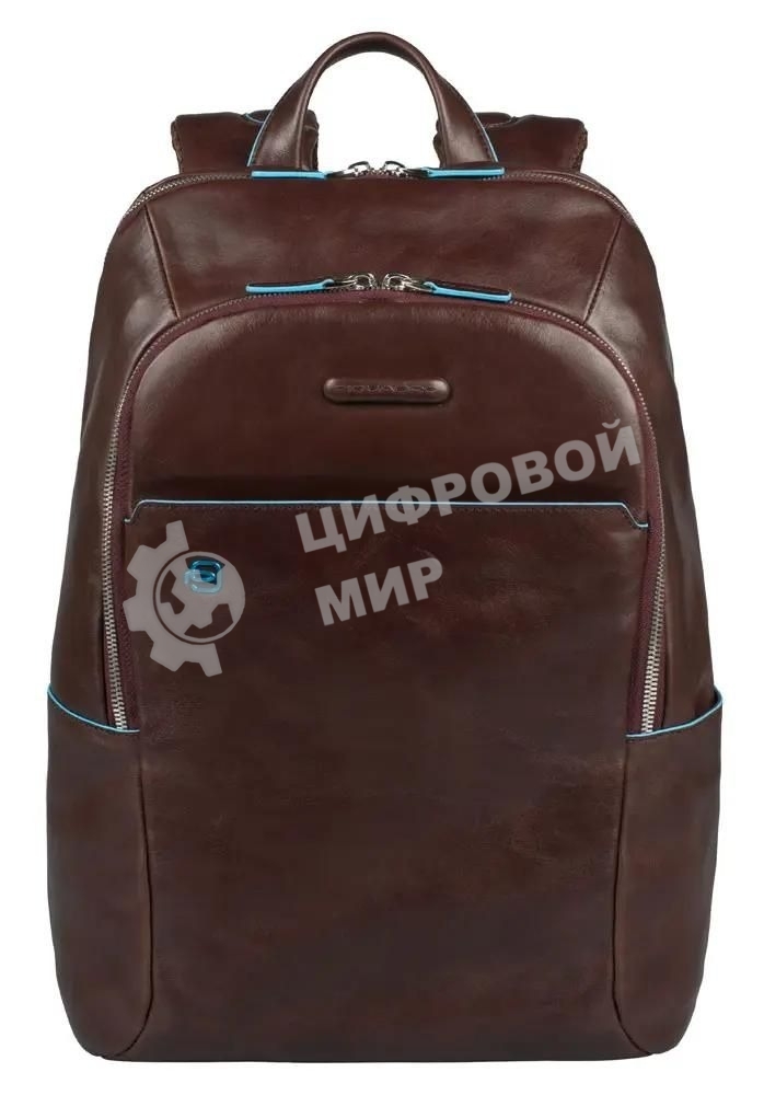 Рюкзак для ноутбука Piquadro Blue Square CA3214B2/MO коричневый натур.кожа