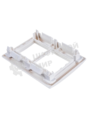 Рамка 4 мод. Праймер с суппортом 75 мм бел. IEK CKK-40D-RSU4-075-K01
