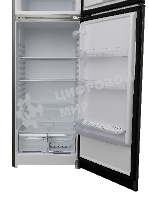 Холодильник Indesit TIA 16 NG серый/черный двухкамерный 245/51 л морозилка сверху, капельная система