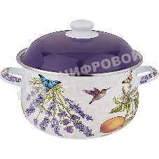 Кастрюля AGNESS 934-548 Прованс лимоны, 3.6 л