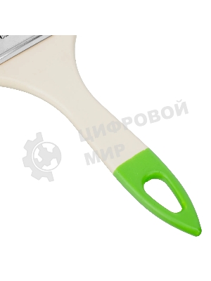 Кисть флейцевая Сибртех, 50, 8, натуральная щетина, пластиковая рукоятка, 10шт