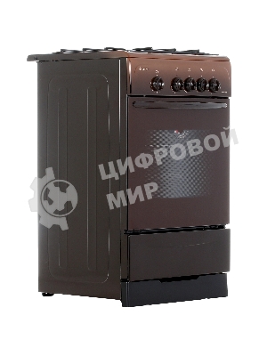 Плита газовая Gefest ПГ 3200-08 К43 коричневый, конфорок 4 шт, духовка 42 л, 50 см x 85 см x 53 см