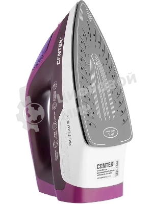 Утюг Centek CT-2348 фиолетовый, 1600 Вт, 20 г/мин, 80 г/мин, 200 мл