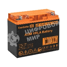 Батарея для ИБП ExeGate EP234540RUS HR 12-18/EXG12180 (12V 18Ah), клеммы под болт М5