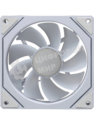Вентилятор для корпуса Aerocool/Formula Floe 12WH ARPW ARGb белый, 120 мм, 1500 об/мин, 26.8 дБ, 4 pin