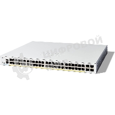Коммутатор Cisco Catalyst C1300-48P-4G, 48×1 Гбит/с, 4×1 Гбит/с SFP
