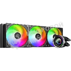 Система жидкостного охлаждения для процессора ID-COOLING FX360 INF черный 120мм алюминий+медь 2000rpm 27.2db 4-pin 350W