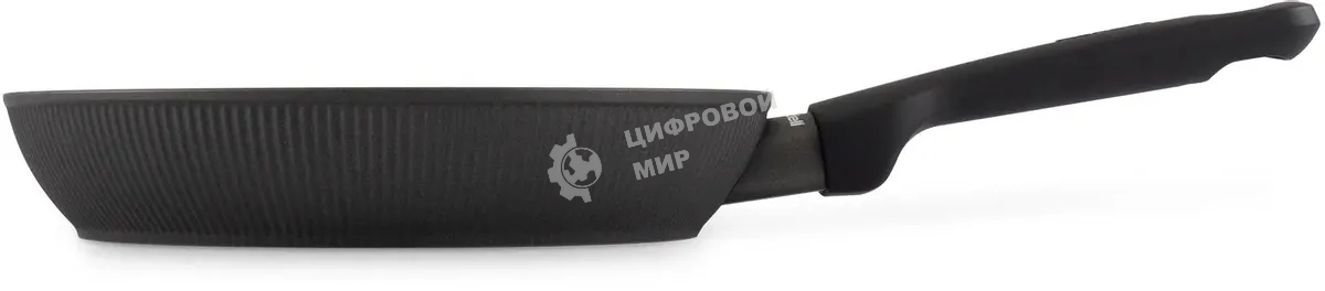 Сковорода Rondell Shell RDA-1926 круглая 26 см, покрытие: Xylan Plus ручка несъемная (без крышки) темно-серый