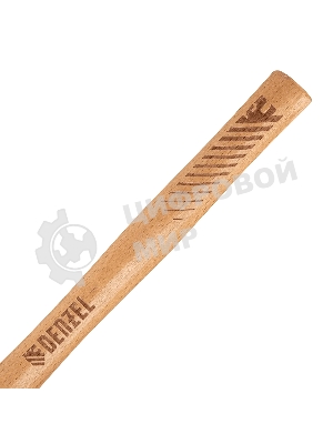 Молоток слесарный Denzel 200 г, кованый квадратный боек, буковая рукоятка