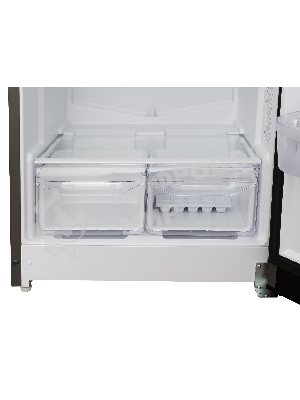 Холодильник Indesit TIA 16 NG серый/черный двухкамерный 245/51 л морозилка сверху, капельная система