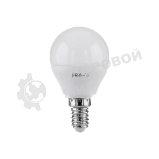 Лампа светодиодная JazzWay PLED-SP-G45 7Вт шар 5000К холодный белый E14 540лм 230В