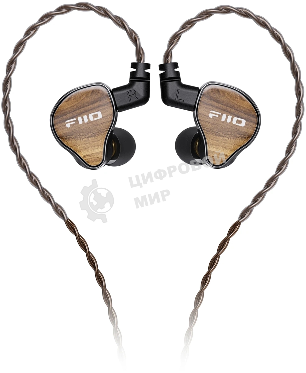 Проводные наушники FiiO FH13 черный, внутриканальные, Jack 3.5